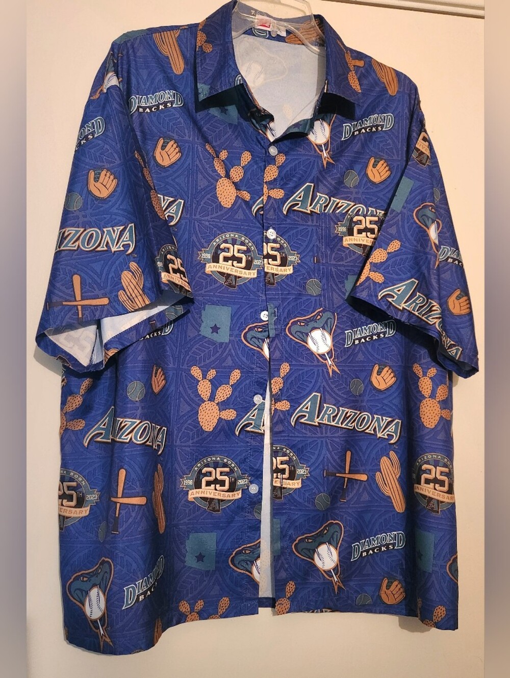 Arizona Diamondbacks 25th Anniversary MLB Baseball Budweiser XL EUC $16